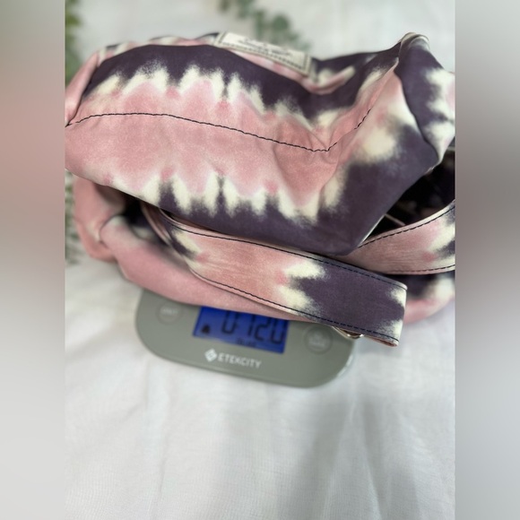 Ivory Ella Elephant Pink Purple Tie Dye Adjustable Convertible Backpack Bag EUC - Picture 6 of 8